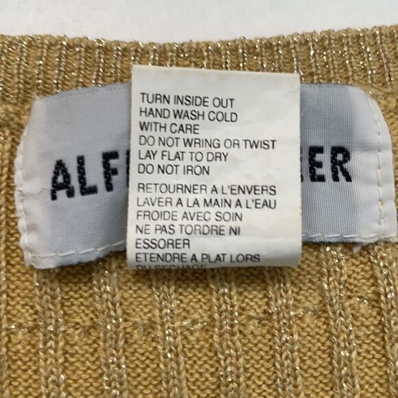 ALFRED Dunner Short Sleeve Sweater Size Large - Picture 6 of 6